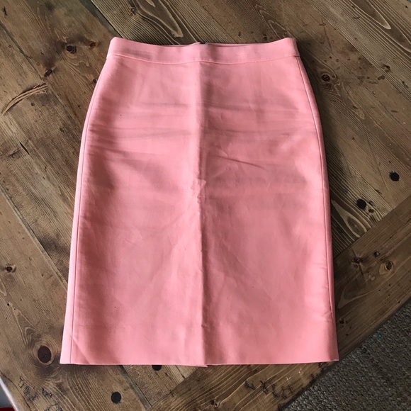 J.Crew No 2 pencil skirt in peach - Picture 2 of 6